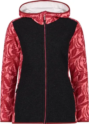 Image de Veste Cmp Fix Hood 32m2086 Rouge L Femme Rouge L