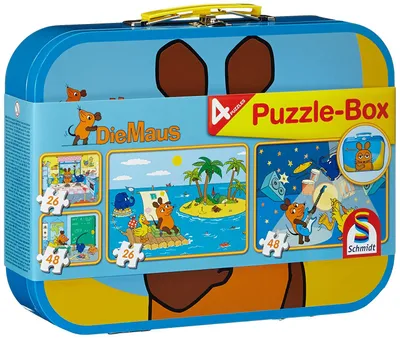 Zdjęcie produktu dla Puzzlebox Maus Metallkoffer