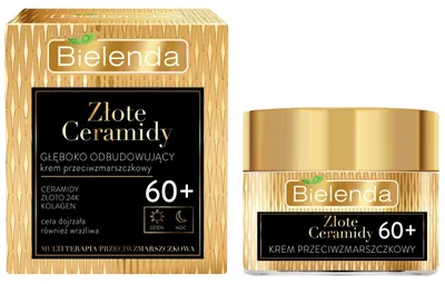 Immagine prodotto di BIELENDA Golden Ceramides 60+ Crema antirughe ad azione profonda giorno e notte 50ml