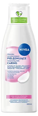 Obrázok produktu pre Nivea pleťové mlieko na odlíčenie pre suchú a citlivú pleť 200 ml