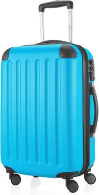 Produktbild von Hartschalen-Trolley-Koffer – Erweiterbar mit 4 Rollen – 55 cm – 42 Liter – Blau