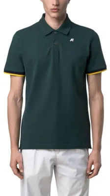 Imagen del producto de K-WAY - Camiseta polo ajustada para hombre, modelo Vincent Pique - Talla M