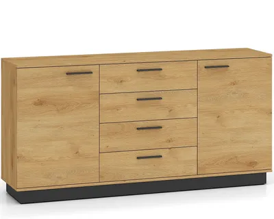 Produktbild von Kombikommode MODESTO 04 zweitürige Kommode mit vier Schubladen
