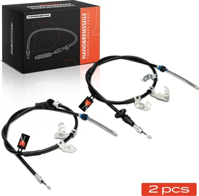 Image de Frankberg 2x Câble de frein à main Essieu arrière des deux côtés pour Mitsubishi Colt 6 Z2A Smart Forfour