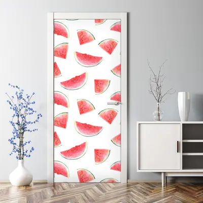 Produktbild von Dekorative Türtapete selbstklebend Klebefolie Türposter Türaufkleber Pfingstrosen Blumen 70 x 200 cm