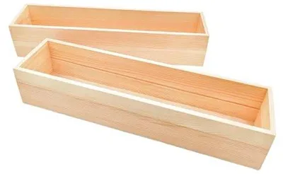 Produktbild von Famanu Aufbewahrungsboxen 2er Set - Rechteckige Organizer 40 x 10 x 8 cm