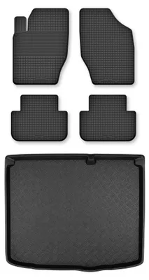 Immagine prodotto di Tappetini a vasca + bagagliaio per Peugeot 307 2001-2009 hatchback 5 pezzi