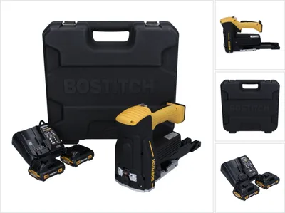 Produktbild von Bostitch DSA-3522-E 18-22mm 2x 2,0Ah Akku Karton Verschlusshefter Kartonhefter KL-07