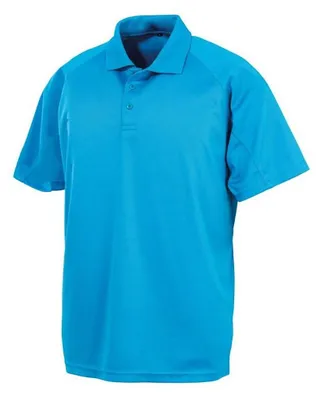 Produktbild von Spiro Impact Herren Performance Aircool Polo FK837 (L) (Aqua)