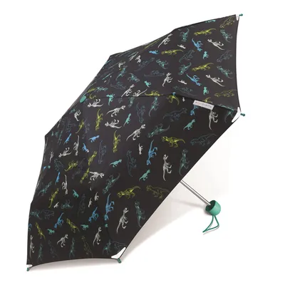 Produktbild von Ergobrella Kinderregenschirm mit reflektierenden Ecken Razortooth Dinosaur