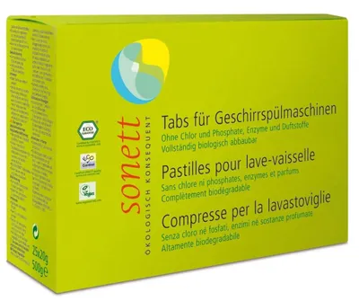 Immagine prodotto di Pastiglie lavastoviglie, Tabs lavastoviglie 25 x 20g, 500g, detersivo lavastoviglie tabs