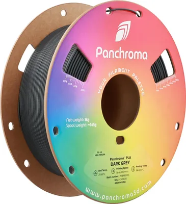 Image de Polymaker Panchroma™ PLA Gris foncé 1.75 mm 1KG
