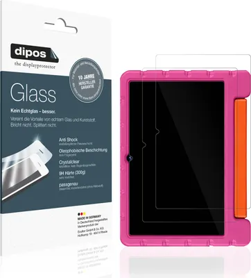 Obrázek produktu pro 2x dipos GlassCC Ziovo Z138 PRO Kinder Tablet 10 Zoll