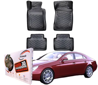 Produktbild von Trimak Mercedes - Benz CLS C 219 (2004–2010) Gummimatten Autofußmatten