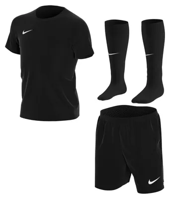 Produktbild von Nike Kinder Trikot Set Dry Park 20, Black/Black/White, XL, CD2244-010