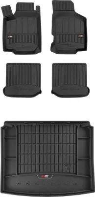 Produktbild von FROGUM 3D Gummimatten und Kofferraummatte für VW Golf IV 1997-2006