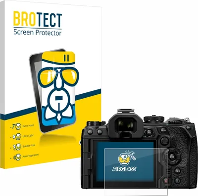 Produktbild von BROTECT Schutzglas für Olympus OM System OM-1 Mark II / OM-3 Schutzfolie Panzer Folie Glas Display Schutz klar