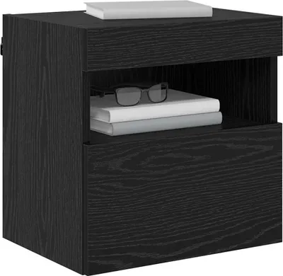 Obrázok produktu pre TV nástenná skriňa Čierny dub 40 x 30 x 40 cm Kompozitné drevo