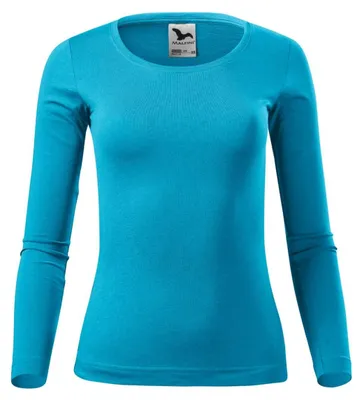 Produktbild von Malfini - T-Shirt für Damen, Anliegend, Langärmlig PP11566 (L) (Königsblau)