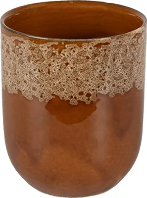 Produktbild von Clayre & Eef Tasse 150 ml Braun Weiß Keramik