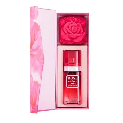 Image de Coffret de savon à la glycérine et d'eau de parfum Rose de Bulgarie