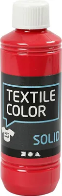 Produktbild von Creativ Company Textile Solid, 250 ml, Rot, 1 Stück(e)
