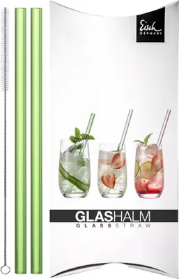 Obrázok produktu pre Eisch GENTLEMAN Sklenené slamky 2 kusy zelené