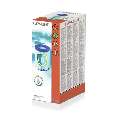 Immagine prodotto di Filtro antibatterico per pompa filtro tipo II 2SZT Bestway 58503