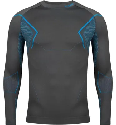 Produktbild von Alpinus - Base Layer Oberteil für Herren, Thermoaktiv PP7309 (XXL) (Grau/Blau)