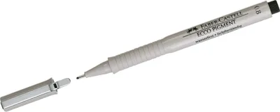Produktbild von Faber-Castell Ecco Pigment Fineliner Fein Schwarz 1 Stück(e)