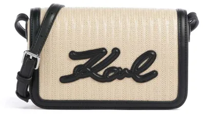 Produktbild von K/Signature Raffia Crossbo