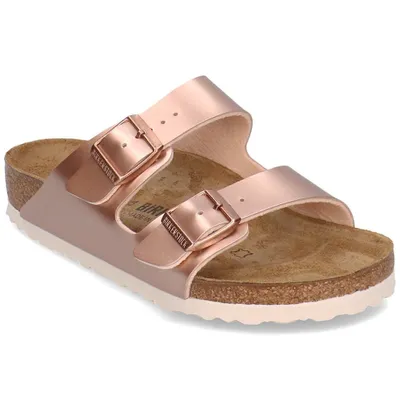 Produktbild von Birkenstock Arizona Electric Metallic Slippers Kinder