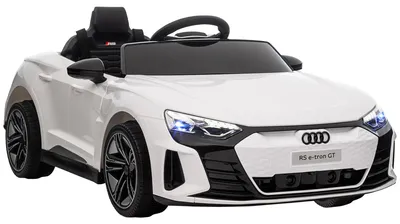 Immagine prodotto di Macchina Elettrica per Bambini Licenza Audi RS con Telecomando Bianca e Nero