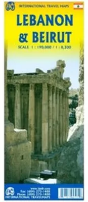 Produktbild von ITM Map Lebanon - Beirut