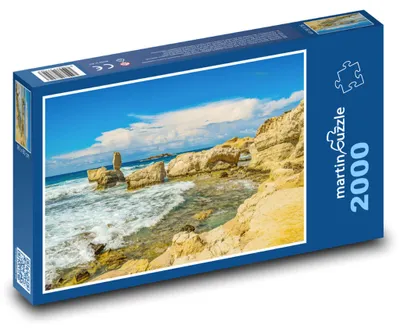 Zdjęcie produktu dla Puzzle 2000 Klify nad morzem - martinpuzzle