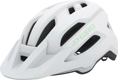 Produktbild von GIRO Fixture II Fahrradhelm, Mountainbike, Weiß, 50-57 cm, MIPS, Roc Loc Sport-Verschlusssystem, Polycarbonatschale, EPS-Innenfutter, 16 Belüftungsöffnungen, abnehmbares Visier, erhöhter Nackenschutz, Pferdeschwanz kompatibel, schnell trocknende Polsterung, reflektierende Heckaufkleber, Damen, Universal Fit