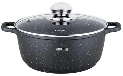 Produktbild von Kinghoff Marmor Topf Antihaft 24 cm Induktion