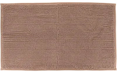 Produktbild von TENDANCE | Duschvorleger - Badvorleger - Badezimmermatte - 45 x 75 cm - beige - 100% Mikrofaser - Badematte - Badezimmerzubehör - modern - Dekorativ