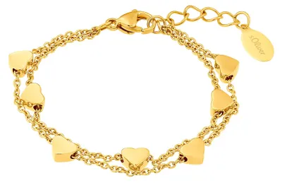 Obrázok produktu pre Kinderarmband mit Herz Anhängern - s.Oliver Jewelry Modell: 2036451