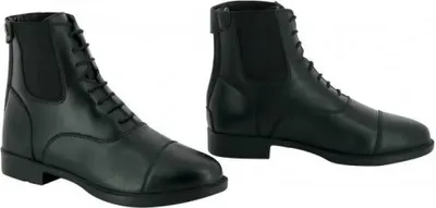 Produktbild von Ekkia RIDING WORLD Synthetikstiefelette mit Schnürung, schwarz, Schuhgröße:41