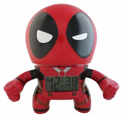 Produktbild von BulbBotz - Nachtlicht Wecker - Deadpool Marvel Alarm Uhr Licht