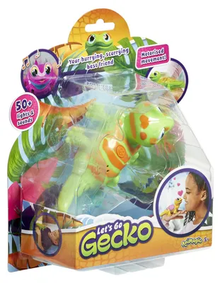 Produktbild von Goliath Spielzeugroboter Gecko grün interaktives Tier mit Licht und Sound