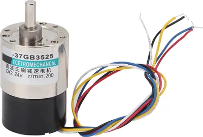 Image de Moteur à courant continu sans balais (24 V) à réduction de vitesse élevée (CW/CCW) pour micromachines (XD?37GB3525, 200 tr/min)