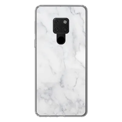 Produktbild von MuchoWow® Handyhülle Schutzhülle Hülle für Huawei P40 Lite Marmor - Weiß - Grau - Luxus - Marmoroptik - Stein Silikon Softcase Handy Hülle - Handy