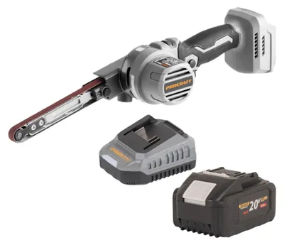 Image de Ponceuse à bande sans fil ProCraft Industrial PFA20A-BB 20 V 13 x 457 mm sans balais + 1 batterie 8,0 Ah + chargeur