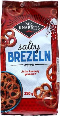 Produktbild von Mr. Knabbits Salty Brezeln 250g