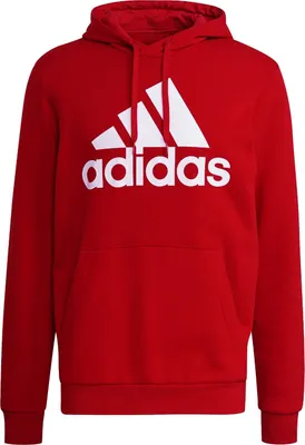 Produktbild von adidas Kapuzenpullover Herren mit Fleeceinnenseite, Größe:XXL, Farbe:Schwarz