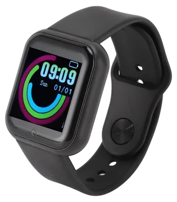 Imagen del producto de Reloj inteligente deportivo con pantalla de 3,6 cm, monitor de sueño, contador de pasos, resistente al agua (IP65) y funciones para el cuidado de la salud. Color: