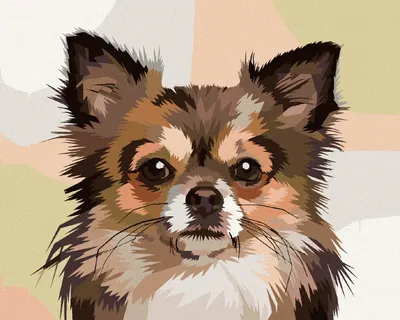 Produktbild von Zuty - Malen nach Zahlen - HUND PORTRAIT, 40x50 cm, mit Keilrahmen (bereits gespannt)