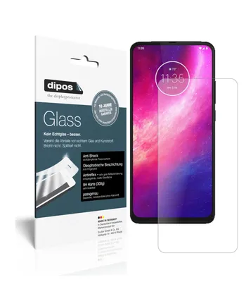 Produktbild von 1x Schutzfolie für Motorola Moto One Hyper matt - Anti-Shock 9H Folie dipos Glass Kunststoffglas